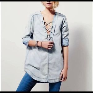 Free People Denim Tunic / Dress